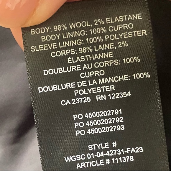 Aritzia Babaton Benchmark Blazer - Picture 6 of 9